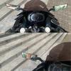 Motorcycle Rearview Mirror Rotating Side Mirrors Aluminum Rearview Mirror Fit for Honda for Kawasaki for Suzuki for Yamaha