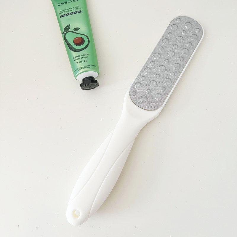 Двусторонняя пилка для ног, пемза для ног, скребок для ног, удалитель мозолей и огрубевшей кожи, триммер для пяток, шлифовка для ног