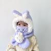 DUTRIEUX Kids' Winter Animal 3-in-1 Hat Set