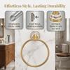 Antique Gold Towel Holder Antique Brass Finish Towel Hanger Towel Rack  Bathroom Decor