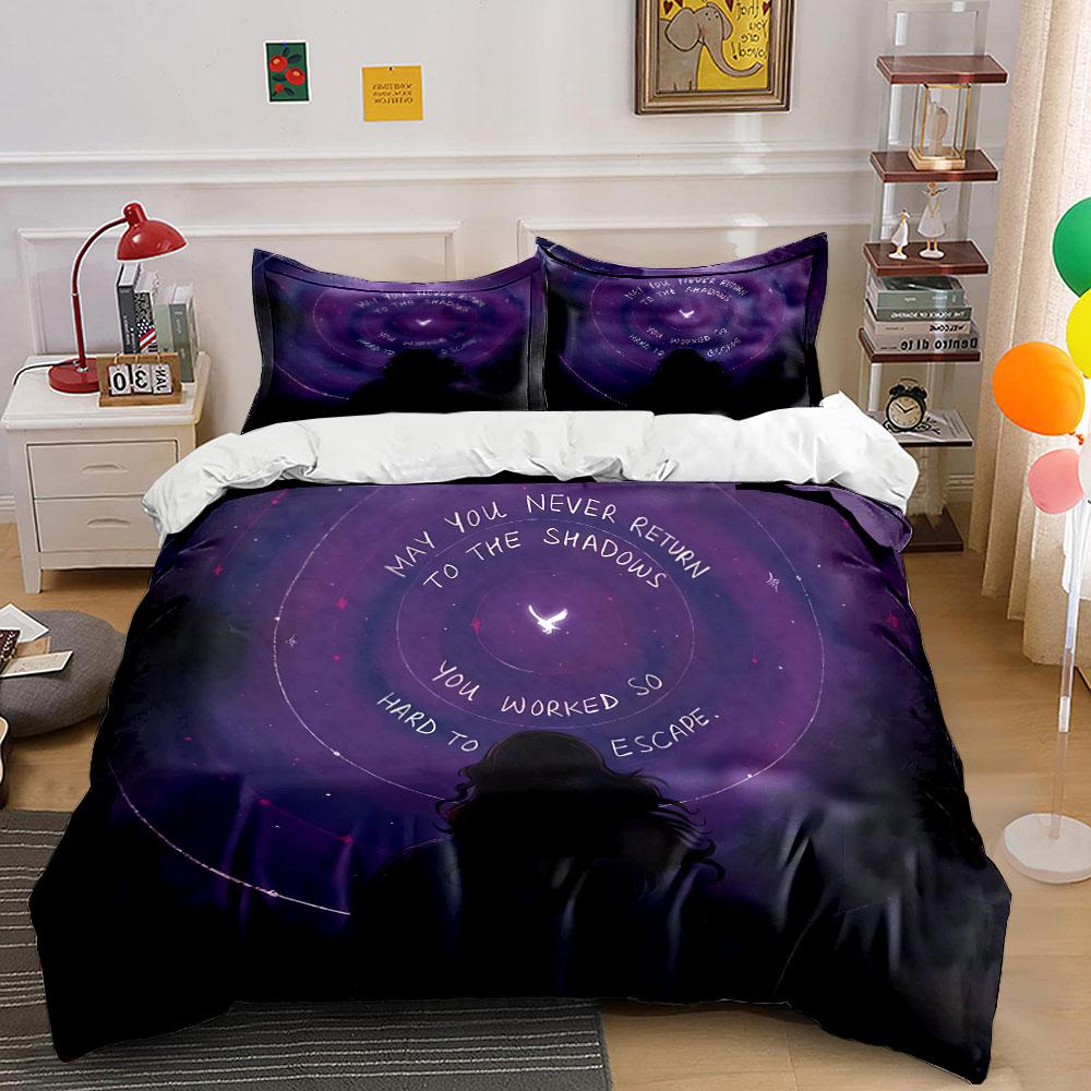 Inspirational Art Set Decoration Poster Bedding Set with 1 Duvet Cover 2 Pillowcases Single Double King Queen, Gift