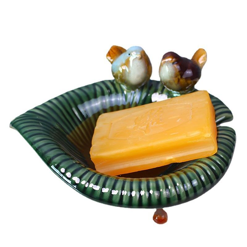 Керамический поднос для хранения Ручная керамическая тарелка Контейнер для хранения на рабочем столе Маленькая тарелка для закусок Мыльница Домашнее украшение