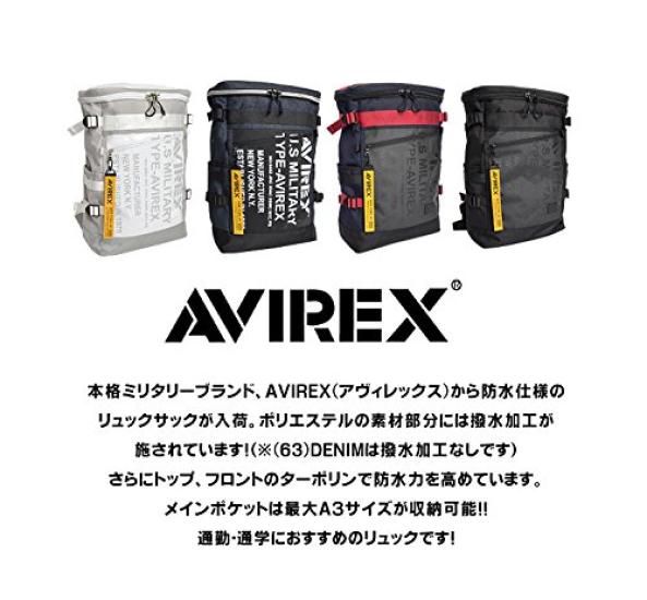 AVIREX Рюкзак мужской AVIREX Большая вместимость Водонепроницаемый A4 20л Рюкзак Daypack Квадратная сумка Рюкзак