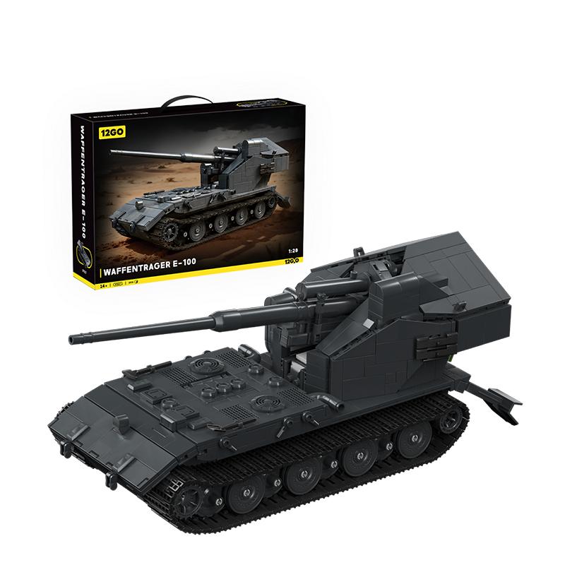 ТАНК MAUS E-100 Тяжелый Танк Leopard Типа G Строительные Блоки Игрушка Серия Креативных Игрушек Модель Танка Набор для Самостоятельной Сборки Подарок на День Рождения