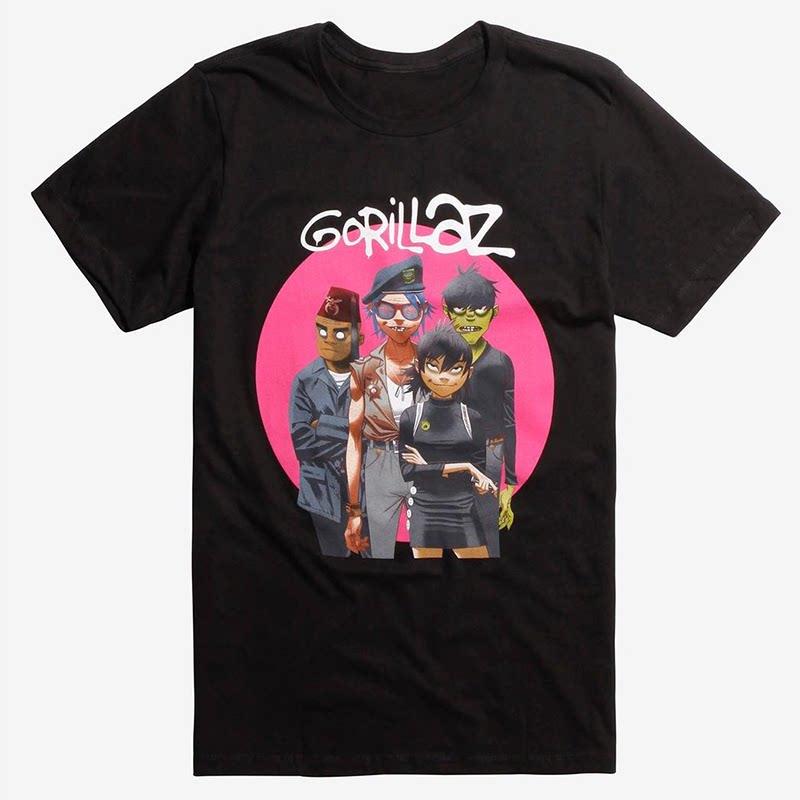 Gorillaz A British Virtual Band Is A Street Urchin Casual Tshirt Luxury Band Brand for Both Men and Women