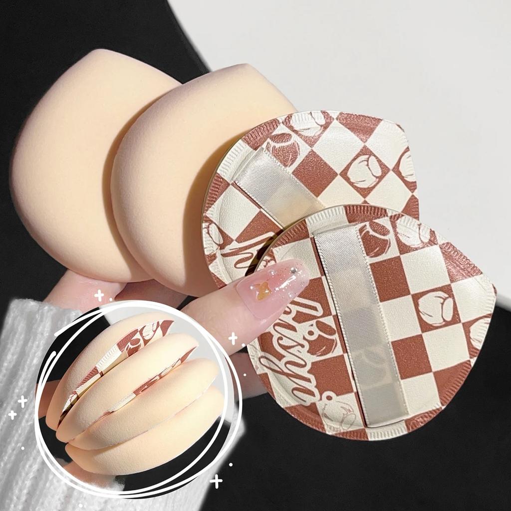 Dry and wet makeup puff sponge soft Korean cute elastic marshmallow soft cushion makeup foundation set