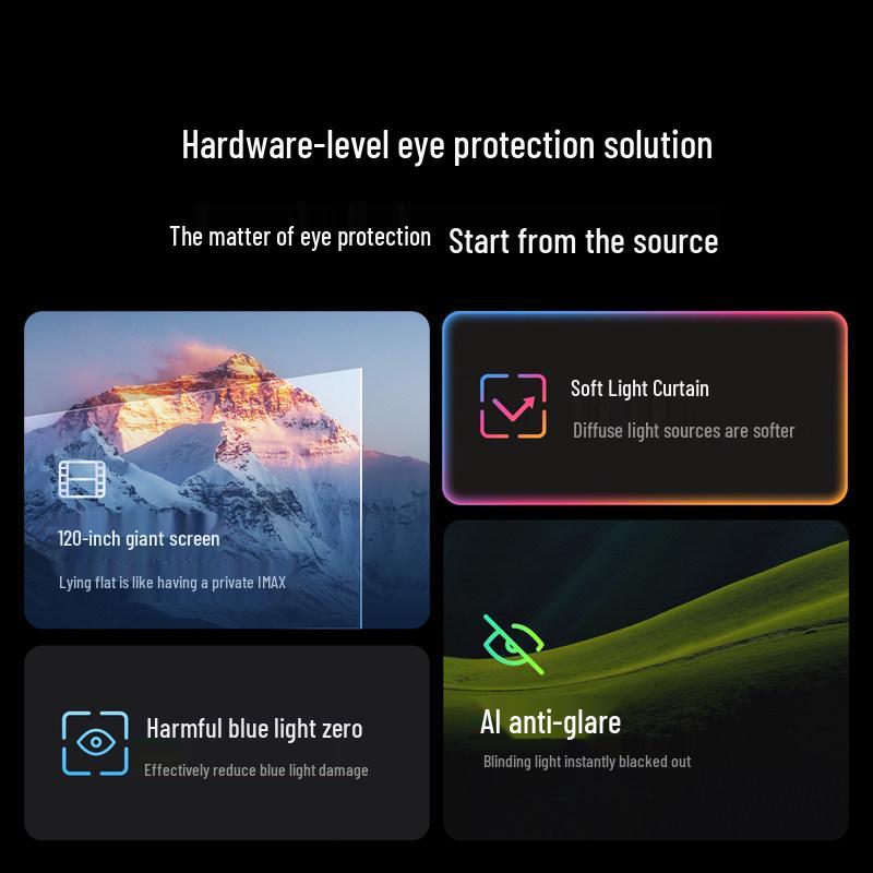Dangbei D7X Ultra HD Portable Laser Projector with Mobile Phone Screen Mirroring