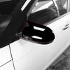 Car Decoration Door Mirror Cover For Kia Soul -2025 Cars Accessories Carbon Fiber Glossy Black Exterior Styling Stickers