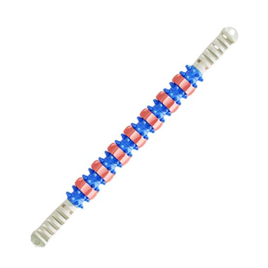 Бытовая массажная палочка для тела с нескользящей конструкцией, портативный эргономичный роликовый массажер для снятия мышечного напряжения и целлюлита