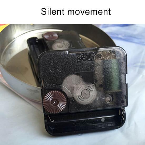 3D DIY Acrylic Luminous Mirror Surface Wall Sticker Clock Living Room Decor