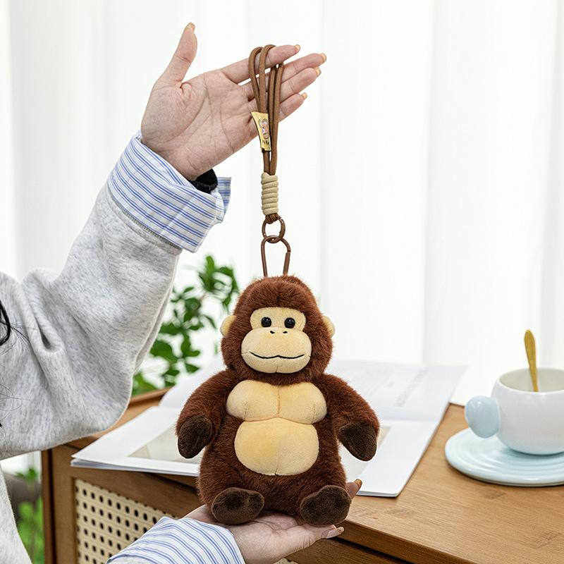 Панда Карманный Милый Питомец Зоопарк Плюшевые Игрушки Рюкзак для Девочек Подвеска Щенок Активность Пингвин Подарки