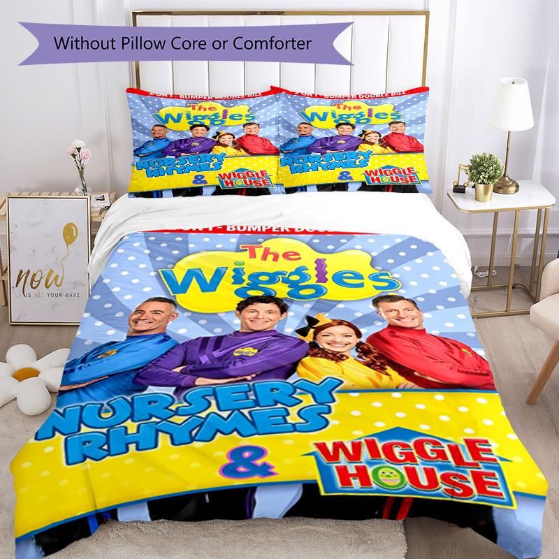 Wiggles Duvet Cover Set Perfect For Dormitory Soft Fabric Perfect Gift For Friends Family