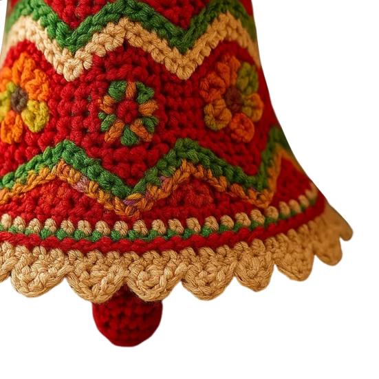 Набор для вязания крючком Рождественский колокольчик Ручной вязки Санта Клаус Колокольчик Рождество