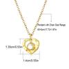 Valentines Day Gift Jewelry Personalization Customized Photo Projection Pendant Necklace
