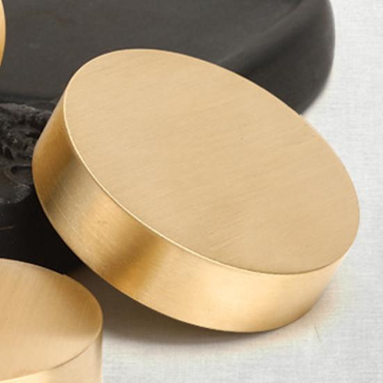 Brass Paperweights Heavy Paper Compact Portable Decorative Weight Block Stability Desktop Ornament