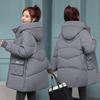 Thick and Warm Women's Hooded Down Cotton Coat - Long Length and Fashionable Winter Jacket