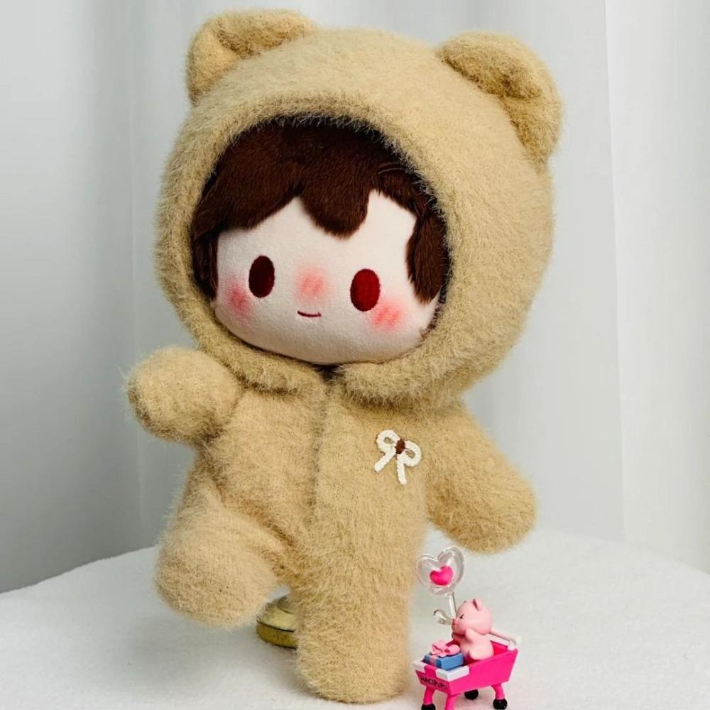 Bear Jumpsuit 20cm Cotton Doll Clothes Fashion No Attribute Doll Clothes  Doll Accessories