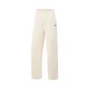 Solid Color Mid Waist Drawstring Versatile Breathable Straight Leg Sports Pants Women Bottoms AKLVA52-3