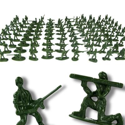 100 Военных Фигурок, Фигурки Солдат, Различные Типы Армейских Фигурок, Зеленые Армейские Фигурки, Игрушечные Солдатики, Военные Фигурки, Фигурки Солдат (зеленый)
