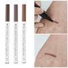 Yousheng 1,5 г Карандаш для бровей Трехмерный эффект Потостойкий Не выцветающий Четырехзубцовый Ультратонкий Микрогравировка Жидкий карандаш для бровей