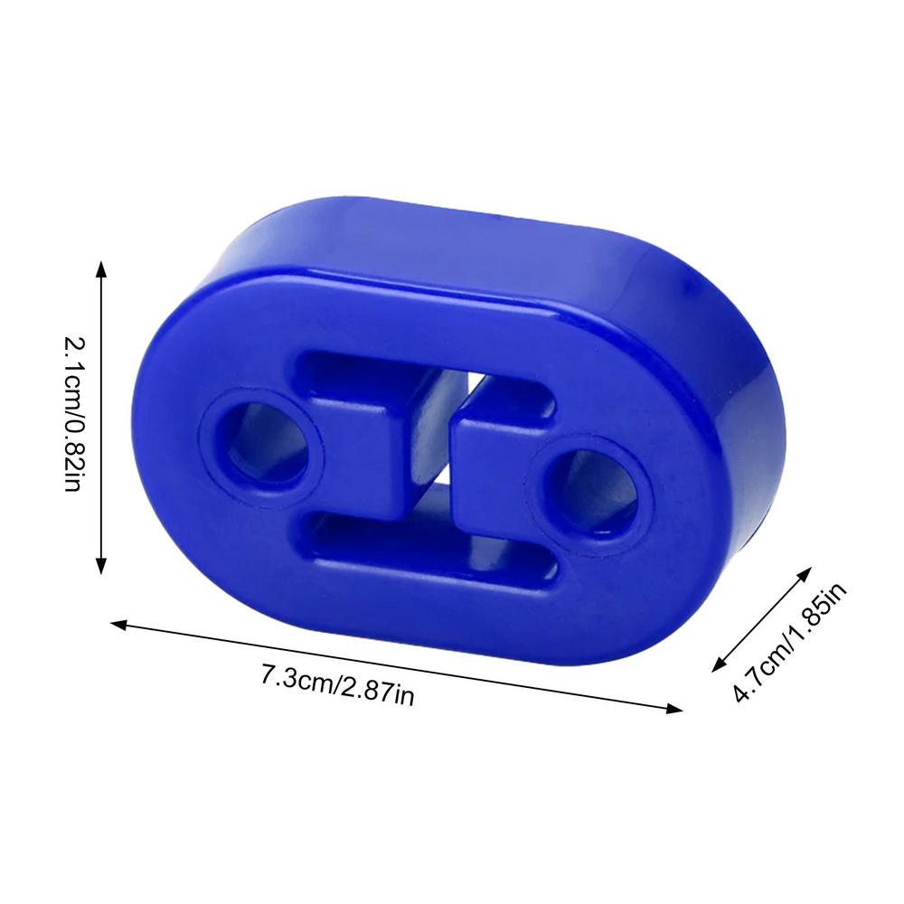 Универсальный держатель для выхлопной трубы автомобиля Резиновый держатель для выхлопной трубы автомобиля Изолятор выхлопной трубы Подвеска для глушителя Крепление для выхлопной трубы автомобиля