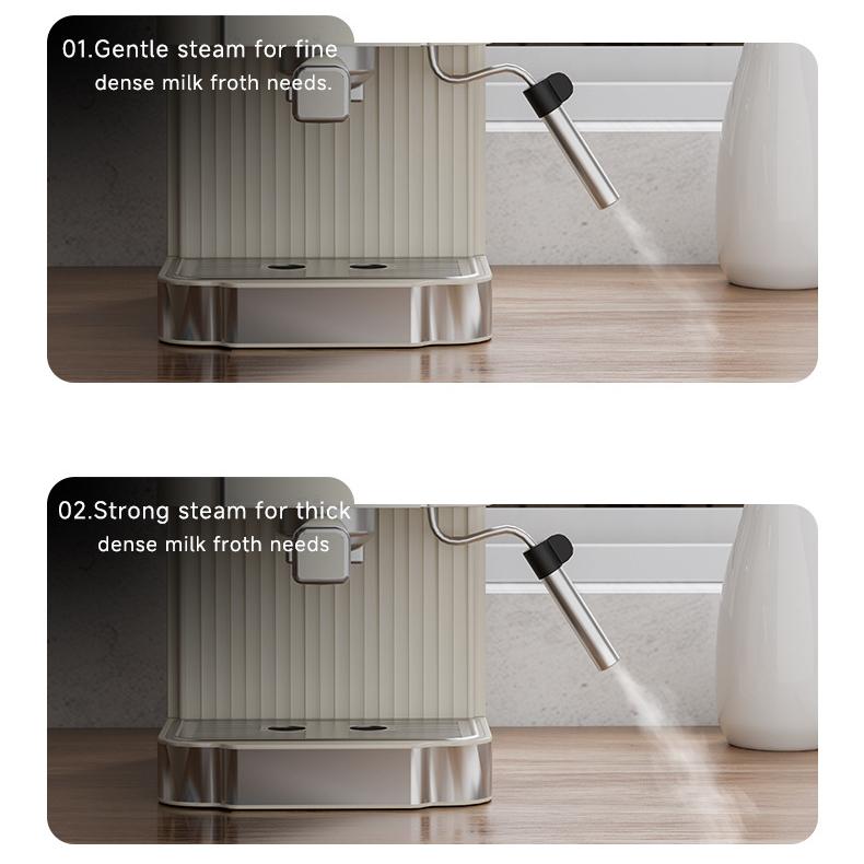 Semi-Automatic Italian Coffee Machine20BarHigh-Pressure Steam Pump Pressure Office Home