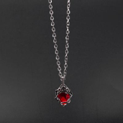 Брендовое винтажное колье с подвеской в ​​виде розы, уникальное и модное.