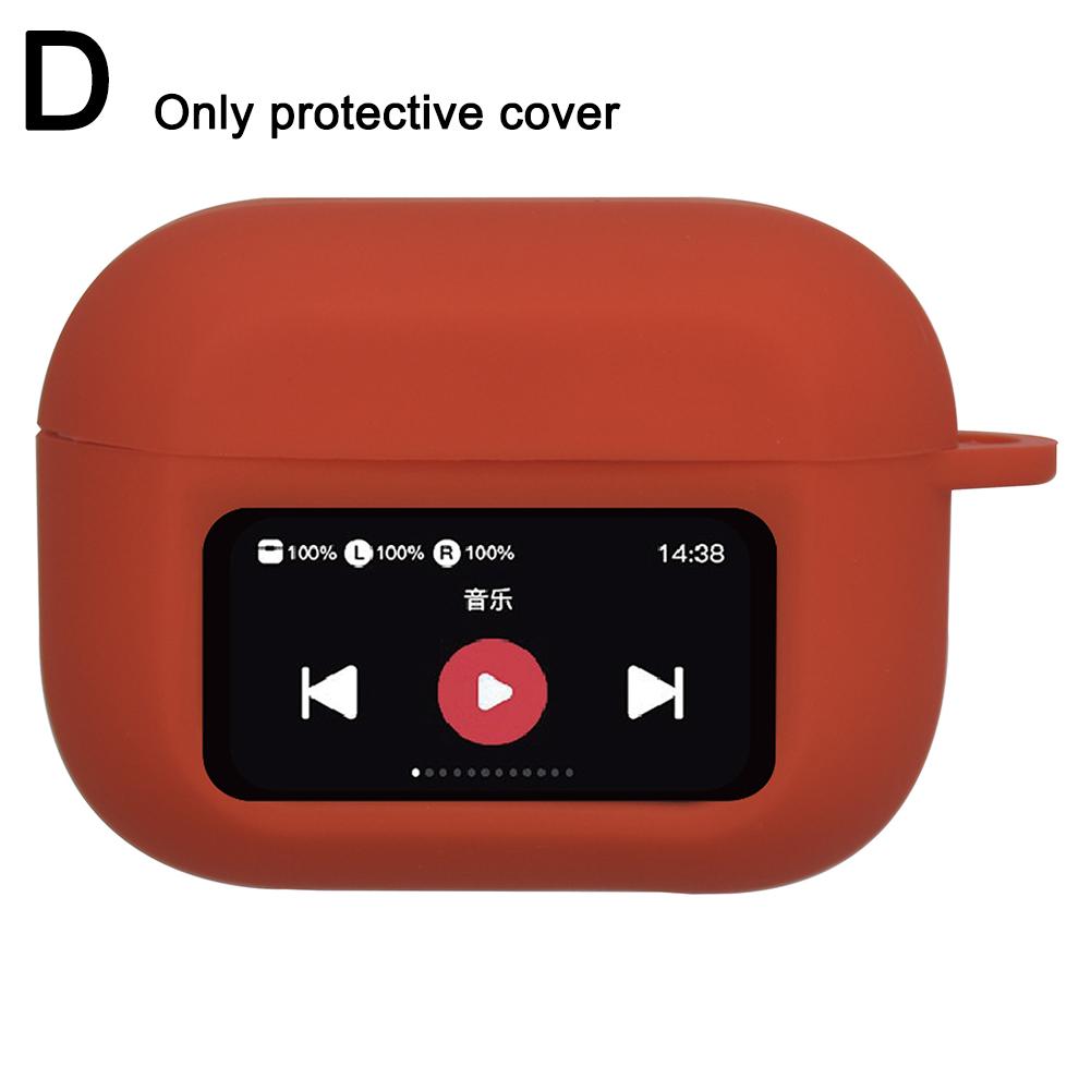 Для AirPods A9 Pro С Углублениями для Экрана Ударопрочный Противоскользящий Чехол-Крышка Защитный Чехол Для AirPods A9 Pro 50г