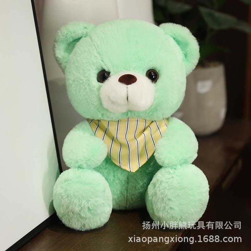 Плюшевая кукла Мишка Пара Шарф Мишка Плюшевая игрушка Кукла Медведь Любви Рождественский Лось Пингвин Серия Старик