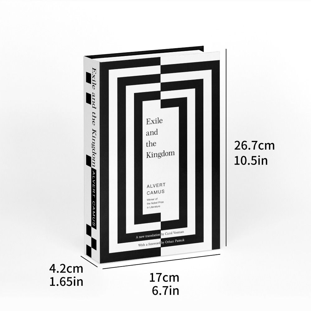 Креативные бумажные поделки Графические имитации книг Роскошные художественные фальшивые книги Нордический стиль Модель книги Образцы