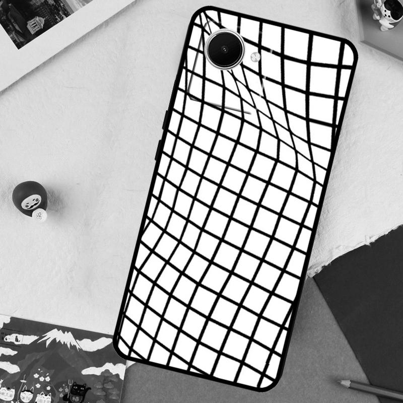 Волнистая сетка для чехла Realme GT 7 Pro GT 6 5 6T 10 11 12 13 14 Pro Plus C61 C53 C51 C21Y C25S C75 C55 C67
