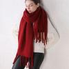 Scarves Classic Autumn Winter Female Cashmere Shawl Pashmina  Wraps Cashmere Scarves Solid Scarf