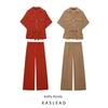 Kaslead New Women Clothes Western Style Travel Hunting Style Short Sleeve Shirts Trousers 2273741 2116741