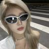 Новые Y2K спортивные солнцезащитные очки в стиле панк, женские дизайнерские квадратные очки, мужские роскошные солнцезащитные очки UV400, красочные зеркальные модные очки