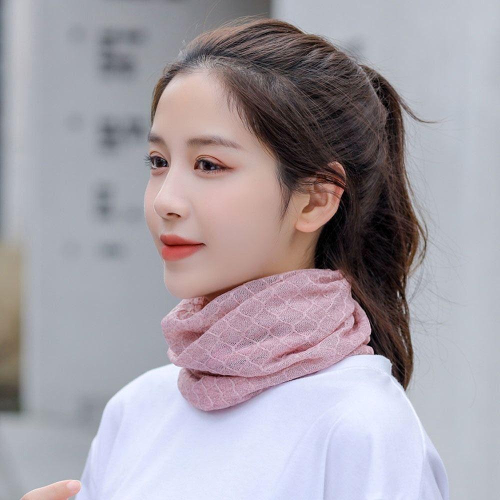 Шапка-бини в стиле хип-поп, шарф, дышащая вязаная шапка, сетчатая кепка от солнца для женщин