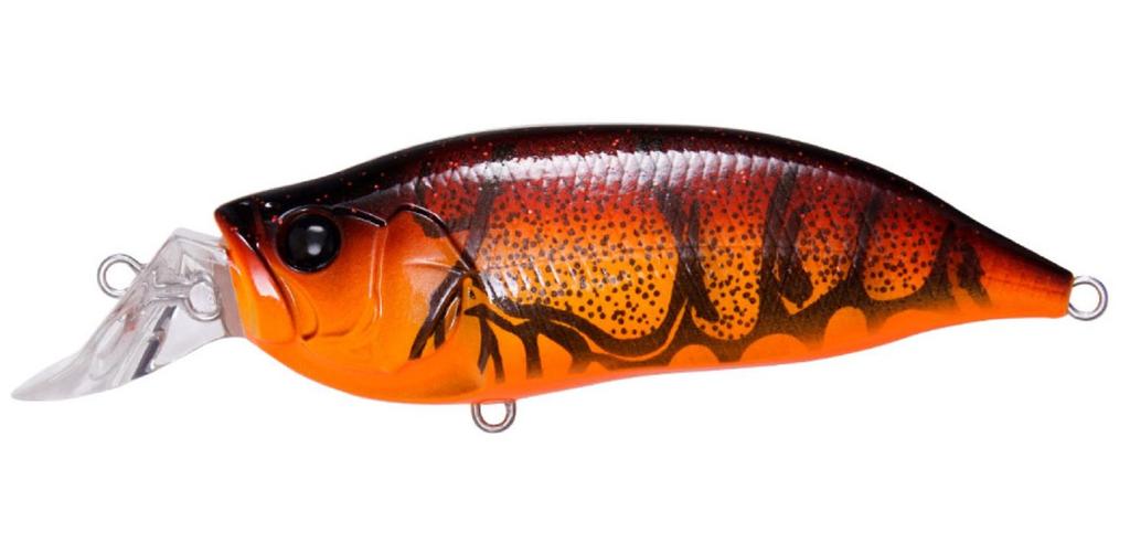 Megabass IXI Shad Type-R 1м 57 мм 1/4 унции плавающая приманка Wild Craw (0746)