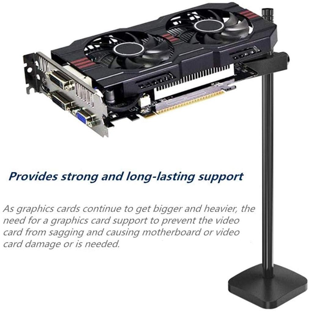 GPU Graphics Card Video Card GPU Stand Support, Support, Anti-sagging Bracket, (black)