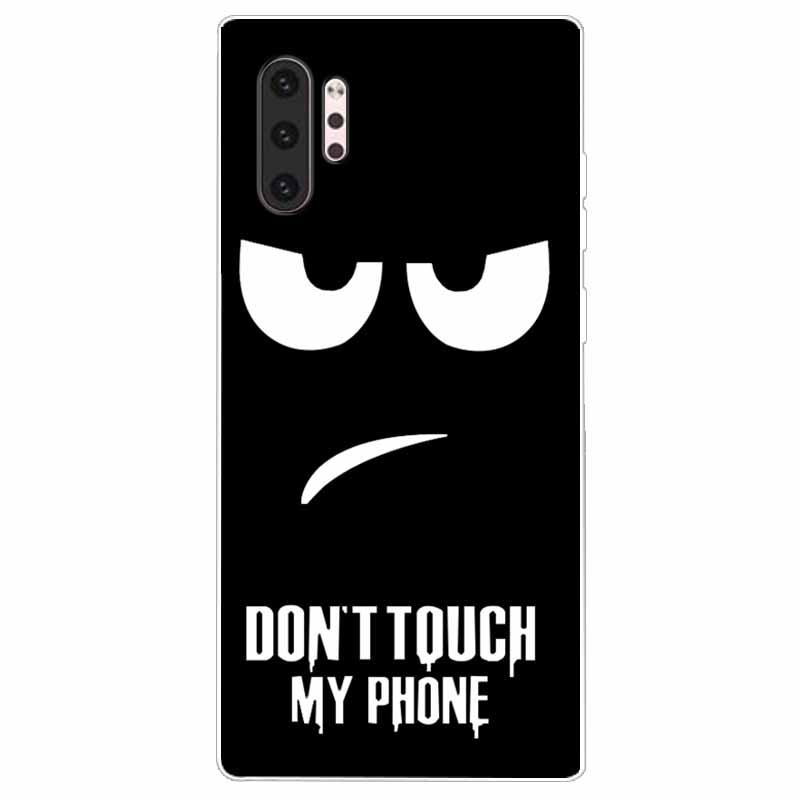 Phone Case For Samsung Note 10 Pro Plus Cover Note10 Silicone Soft Painted Wolf Coque for Samsung Galaxy Note 10 Lite TPU Bumper