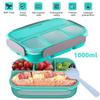 Lunch Box For Kids Compartments Microwae Bento Lunchbox Children Kid School Outdoor Camping Picnic Food Container Portable
