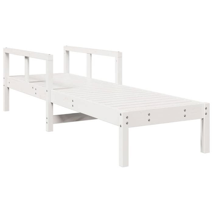 VidaXL Chaise Longue, Transat avec Dossiers Réglables et Accourdoirs, Bain de Soleil Jardin Piscine Terrasse Extérieur, 832539