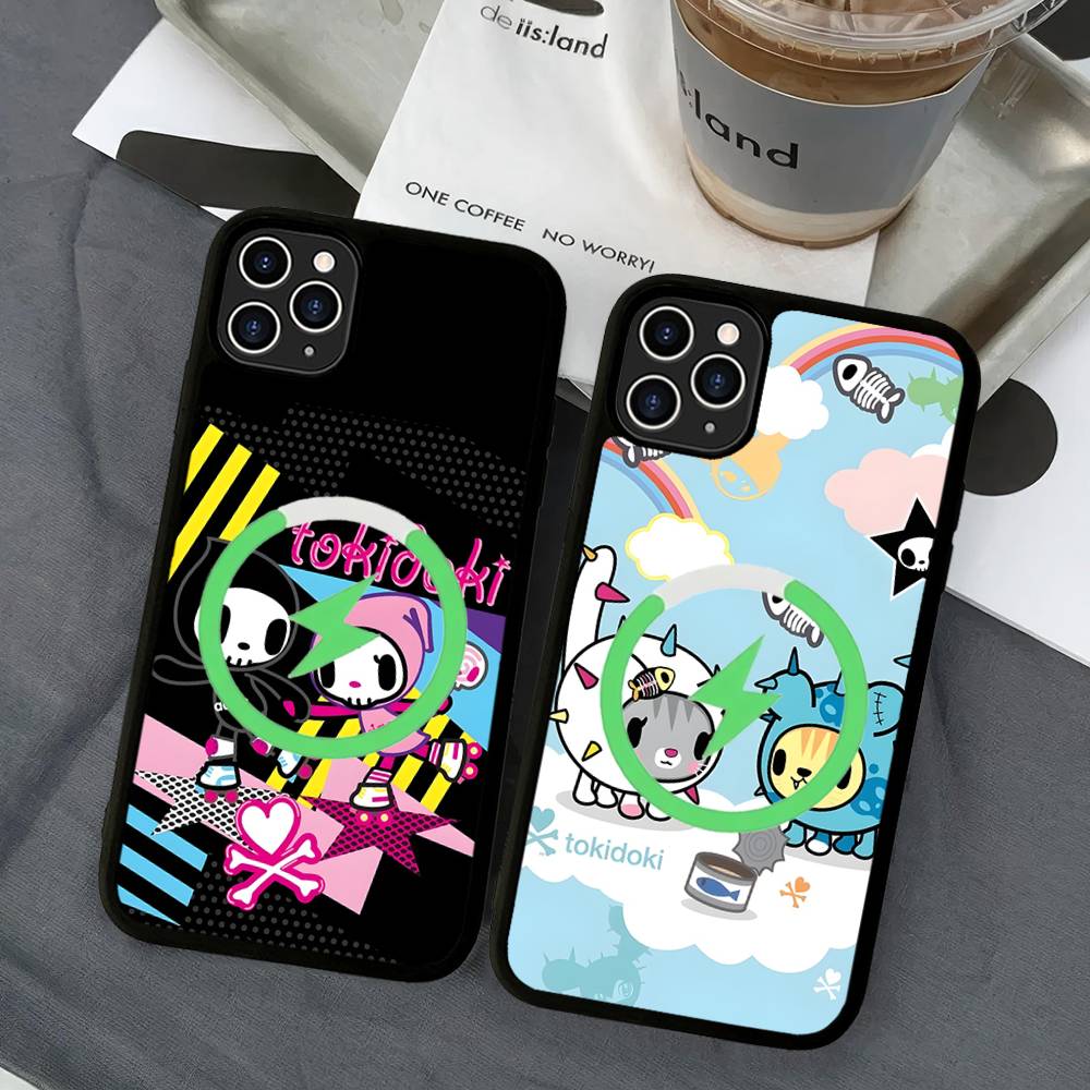 H-Hazbin Hotel Ангел Для Magsafe Магнитный Беспроводной Для IPhone 16 15 14 13 12 11 17 Pro Max Plus Чехол для Телефона