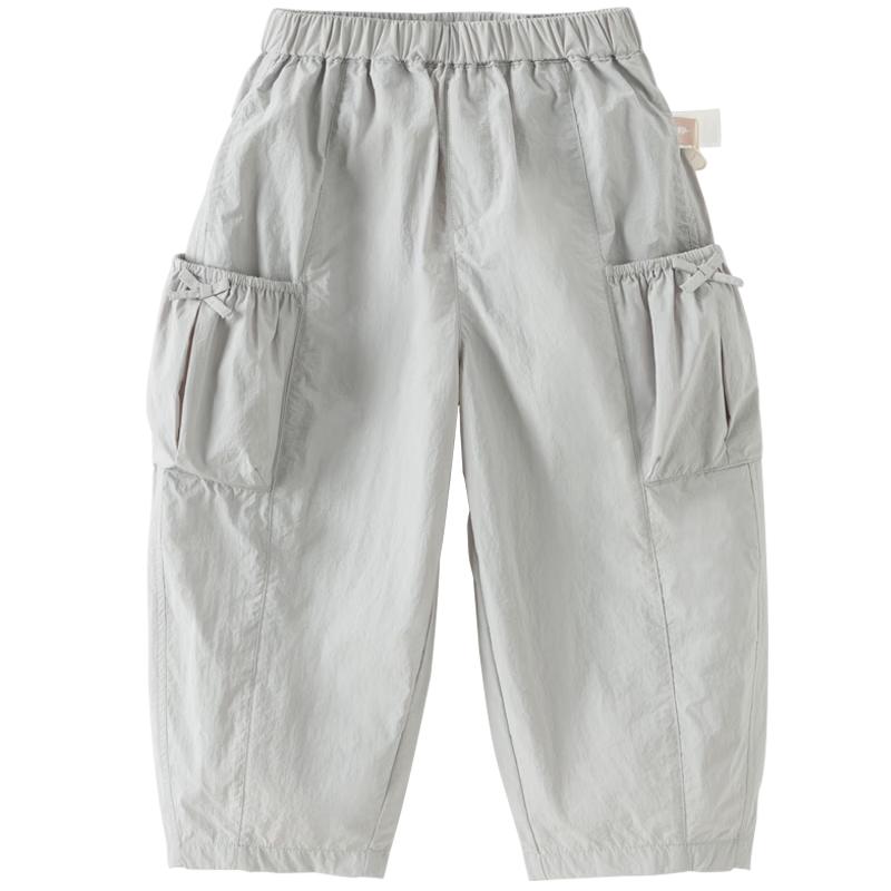 DAVE&BELLA Kids Cool-Touch Sun Protection Casual Cargo Long Pants