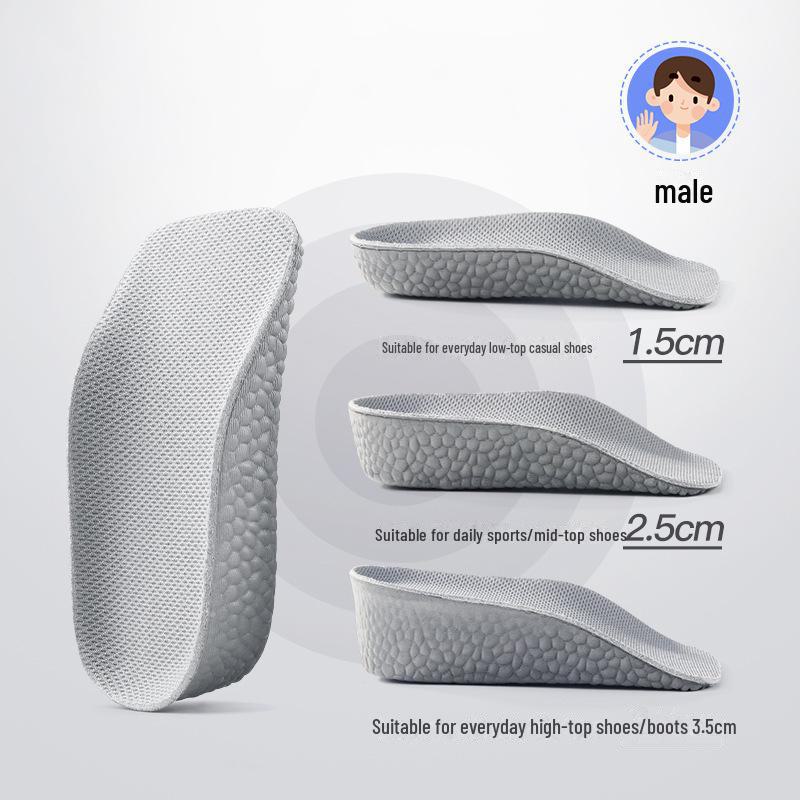 Женские стельки с поддержкой свода стопы: Неразрушающиеся, невидимые семиточечные подъемные подушечки для попкорна.