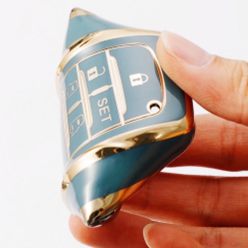 Высокое качество 6 кнопок для Toyota Alphard PREVIA Voxy Noah Esquire Vellfire Harrier ТПУ чехол для автомобильного ключа чехол с дистанционным управлением чехол-брелок