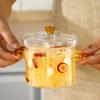 Thickened Soup Pot Explosion-proof Glass Stockpot Cookware Vegetable