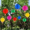 10PCS Waterproof Paper Lantern Ball Jagged Edges Spring Festival Pendant  Chinatown