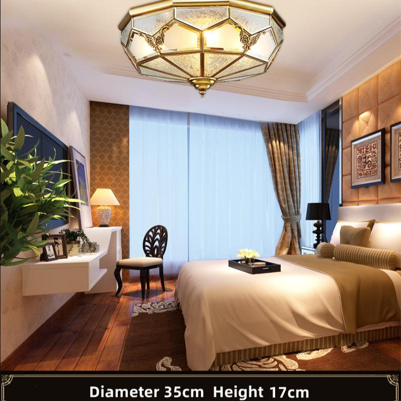 Retro Home Deco Bedroom Living Room Indoor E27 LED Bulb Holder Ceiling Lamp