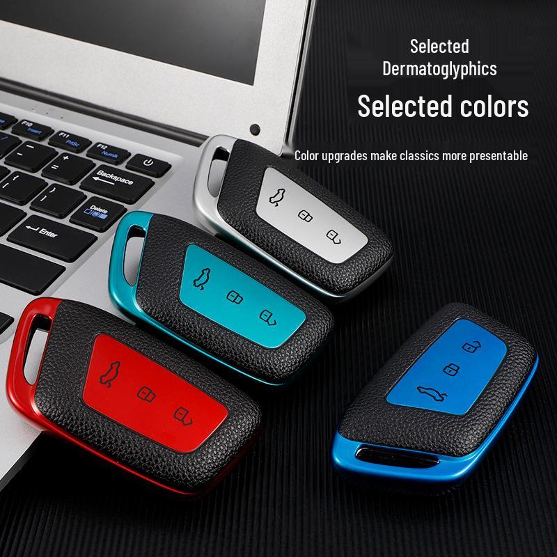 Защитный чехол для ключа для новых автомобилей Baojun RM5/RS3/RS5/RC6 - Стильный чехол-брелок для мужчин и женщин