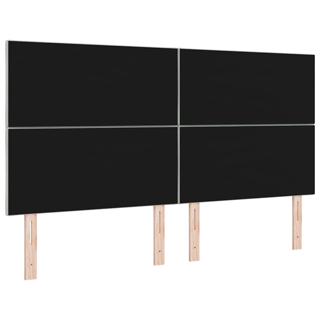 Headboard Light Grey 180 cm Velvet