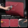 cxdjmy1 Car Anti Kick Pad Seat Back Storage Bag Organizer Auto Styling Interior Accessories For Mitsubishi Outlander Lancer Eclipse
